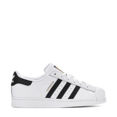 ZAPATILLAS ADIDAS SUPERSTAR MUJER Originalmente fabricado para canchas de baloncesto en los años 70. Celebrado por la realeza del hip-hop en los años 80. El zapato adidas Superstar es ahora un elemento básico del estilo de vida para los entusiastas del streetwear. La mundialmente famosa característica de la puntera en forma de concha permanece, brindando estilo y protección. Tal como sucedió en las canchas de béisbol en el pasado.

 Superior de cuero.

 Puntera de goma clásica.

 Plantilla Ortho Hip Hop Shoes, Basketball Courts, Adidas Shoes Superstar, Superstars Shoes, Toes Designs, Adidas Superstar Sneaker, Classic Sneakers, Herringbone Pattern, Back In The Day