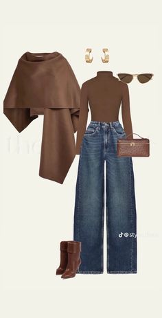 Mode Style Anglais, Fall Outfits Trendy, Mode Zara, Design Moda, Look Retro, Casual Day Outfits, Modest Fashion Outfits, 가을 패션