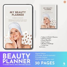 With clickable buttons for seamless navigation, or print-friendly formats, this planner is designed to fit your lifestyle. Achieve your self-care goals with this comprehensive, user-friendly planner! Yoga Routines, Daily Self Care, Self Care Planner, 100 Day Challenge, Challenges To Do, Goal Tracker, Wellness Routine, Yoga Routine, Fitness Planner