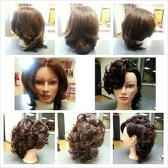 Set Hairstyles, Roller Sets, Wet Set, Cosmetology School, Set Style, Cosmetology, Color Change, Hair Hair