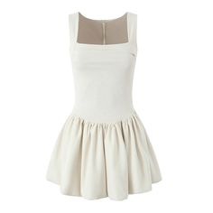 47527924990272|47527925023040|47527925055808 White Formal Mini Dress, Short Classy Dresses, Clothing White Background, Classy Mini Dress, Grace Kelly Dresses, White Dress Aesthetic, Feminine Dresses, Classy Dresses, Looks Country