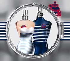 Classique & Le Mâle, Jean-Paul Gaultier Perfume Jean Paul, Fragrance Tester, Vanilla Perfume, Sailor Stripes, Show Beauty, Le Male, Magazine Fashion, Mood Board Inspiration, Beauty Magazine