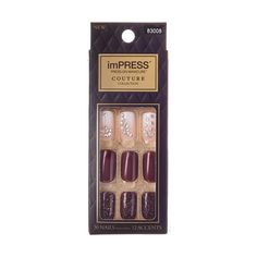 Kiss Impress Press-On Couture Collection Nails 30 Nails – ikatehouse Couture Nails, Impress Nails, Sally Hansen Miracle Gel, Kiss Nails, Popular Nails, Couture Collection, Innovation Technology, Toe Nails, Fake Nails