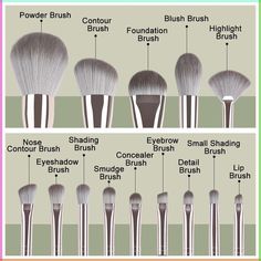 JTFIL Makeup Brushes Soft Fluffy Makeup Tools Cosmetic Powder Eye Shadow Foundation Blush Blending Beauty Make Up Brush Beauty Product Features ✅ Premium Craftsmanship: Each brush is meticulously crafted with plush bristles that are gentle on your skin yet deliver exceptional performance. Experience luxury with every stroke. ✅ Versatile Functionality: Whether you're a makeup novice or a seasoned pro, our set offers a brush for every technique. From sculpting to shading, you'll achieve flawless results with ease. ✅ Effortless Blending: Experience the magic of flawless blending and seamless transitions. Our brushes ensure your makeup looks effortlessly natural, leaving no harsh lines behind. ✅ Durable Beauty Tools: Built to last, our brushes are designed for consistent performance and longev Makeup For Different Eye Shapes, Makeup Vision Board, Esthetician Tips, Pro Makeup Tips, Contouring Techniques, Makeup Brush Uses, Face Contouring Makeup, Eyeliner Techniques, Essential Makeup Brushes