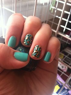 nails fall leopard Nail Art Teal, Nails Leopard, Leopard Nail Designs, Leopard Nail Art, Animal Print Nails Art, Cute Short Nails, Short Gel Nails, Leopard Print Nails, Print Nails