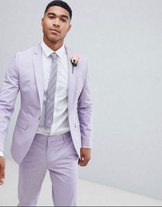 Men's Elegant Light Purple 2-Piece Suits - Men's Formal Wear for Every Occasion Please send us your complete measurements in a personalization box before placing your order. listing include- Blazer, Trousers Color- Purple Material- Terry Rayon Premium Feel Free To Contact With Us If You Are Not Sure About Your Size Please Message Us Through (MESSAGE SELLER) Jacket Measurement-: 1Jacket Length 2 Chest 3 Stomach 4 Hip 5 Shoulder 6 Sleeve Length 7 Actual Height Your Pic (contact number) :-Pant Meas Purple Mens Suit, Mens Suit For Wedding, Lavender Suit, Suits Groom, Suit For Wedding, Suits Formal, Purple Suits, Formal Fashion, Suits Men