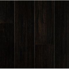 black wood flooring with dark brown stain