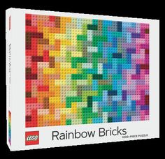 the lego rainbow bricks box is shown