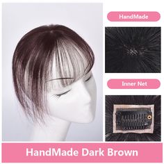 Item Name:3D human hair Air Bangs.Material: 100% Human Hair (donate by young girls).Clips sewing: Hand Made Sewing by over 10 years experienced workers, stay tight on weft.Hair Process: Washing, Fumigating and Ironing, all Physical process without chemical material. Return policy:Free exchange for wrong item shipped or item damaged,7 days full refund guarantee if the hair is not used.If you have other problems, please contact us. FAQQuestion: Can these hair extensions be dyed/bleached?Answer: Ye One Piece Clip, Hair Fringe, Fake Bangs, Air Bangs, Hair Toupee, Human Hair Clip Ins, Hairpieces For Women, Hair Extentions, Hair Topper