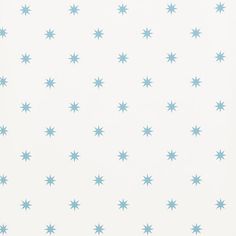 a white wall with blue stars on it