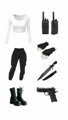 Walking Dead Clothes, Avengers Women, Zombie Apocalypse Outfit, Combat Clothes, Survival Clothing, Avengers Outfits, Tactical Wear, Alt Outfits