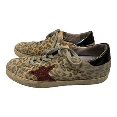 Pre-Owned Condition: Fair Size: 36 Signs Of Wear As Shown In The Photos Shoes Golden Goose, Leopard Print Sneakers, Goose Shoes, Golden Goose Shoes, Print Sneakers, Golden Goose, Womens Shoes Sneakers, Leopard Print, Shoes Sneakers