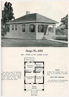 an old house is shown in the catalog for its owner's home, which was built