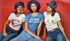 70s Denim, 1970s Fashion, Dream Wardrobe, Sun Hats, Seventeen, Wardrobe, Women's Top