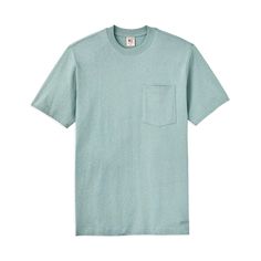 The humble pocket tee. There's nothing more timeless — or necessary to keep stocked in the wardrobe. Filson's Pioneer Pocket t-shirt is made from a midweight 6.5 oz. 100% cotton fabric, with a roomy fit perfect for wearing by itself or as a layer. A rib-knit collar keeps its shape through multiple washings, and the utility of a pocket can never be overstated. Everyday Carry Bag, Book Bar, Classic Wardrobe Staples, Classic Wardrobe, Trail Shoes, Dress Watch, Pocket Tshirt, Pocket Tee, Water Crafts