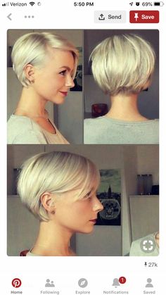 Hair Doctor, Classic Haircut, Haircut And Color, Penteado Cabelo Curto, Short Hairstyle, Short Blonde, Short Blonde Hair, Pixie Cuts, Short Bob Hairstyles