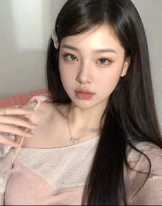 Korean Girl Makeup, Makeup Inspo Asian, Douyin Beauty, Wonyoung Makeup, Makeup Ala Korea, Makeup Layout, Makeup Cantik