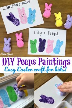 easter crafts for kids that are easy to make and perfect for the little ones in your life