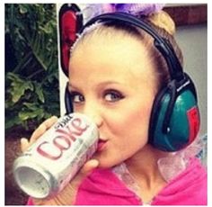 Paige is sipping that coke!!! Flexibility Dance, Diet Coke, Dance Company, Last Dance