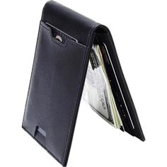 Functional & Slim Wallet Offers 9 Card Pockets: 1 Easy-Access Front Pocket And 8 Inner Pockets. The Slim Wallet Is Ideal For Carrying Business Cards, Credit And Debit Cards, Bills Etc. The Outside Notch Allows You To Push Out The Cards Easily. Industry-Tested Securitytested By An Independent German Quality Control Institute. Our Wallets Block The 13.56 Mhz Band And Protect Against Data Theft By Rfid Scanners. Integrated Money Clipthe Metal Money Clip Detachable, Allows You To Clip Several Bills Black Rectangular Wallet With Coin Pocket, Black Bifold Card Holder For Business, Black Trifold Wallet With Coin Pocket For Daily Use, Black Trifold Wallet With Card Slots For Business, Black Trifold Wallet With Interior Card Slots For Business, Black Trifold Wallet For Business With Card Slots, Black Rectangular Card Holder With Coin Pocket, Black Travel Wallet With Coin Pocket, Black Bifold Wallet With Interior Card Slots