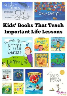 children's books that teach important life lessons with the help of an expert teacher