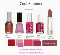 Cool Summer Palette Nail Polish, Soft Summer Nail Polish, True Summer Jewelry