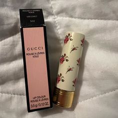 Rouge A Leveres Voile Lip In Shade 502 Eadie Scarlet Gucci Lipstick, Special Event Makeup, Gucci Makeup, Event Makeup, Lipstick Color, Lipstick Colors, Makeup Lipstick, Makeup Inspo, Scarlet