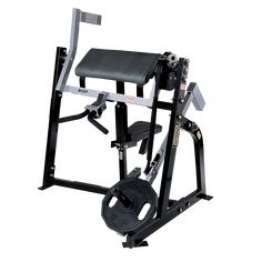 Hammer Strength Plate-Loaded Seated Biceps - Buy & Sell Fitness Bicep Curl Machine, Workout Biceps, Gym House, Dream Gym, Commercial Fitness Equipment, Gym Machines, Chest Muscles