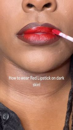 Rose | All lip products restock THURSDAY, MAY 23rd at 12PM EST! @theblinkqueenllc Brown Liquid Lipstick: @theblinkqueenllc “Mother Earth” Red... | Instagram Red Lipstick Outfits, Red Lipstick Outfit, Nude Liquid Lipstick, Eyebrow Makeup Tutorial, Red Liquid, Natural Afro