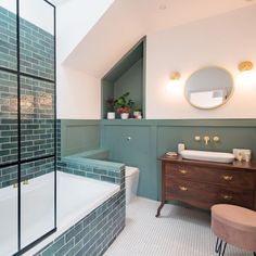 stylish bathrooms inspiration 1930s Semi Bathroom, 1930s Semi, Attic Bathroom, House Bathroom, Canterbury, Shower Room