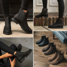 Comfortable, Versatile, & Durable! 60 Degree Weather Outfit Fall, Sahm Style, Autumn London, Thursday Boot Company, Thursday Boots, 2024 Outfits, Boot Companies, Slip On Boots, Fly London