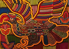 an image of a colorful rooster painting