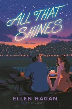 the cover of all that shines, with two people sitting at a picnic table