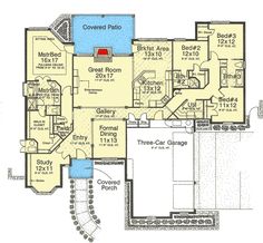 this is the floor plan for these luxury home plans, which include an indoor pool and spa