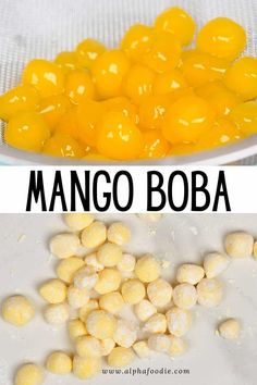 mango boba is an easy and delicious dessert made with only 3 ingredients