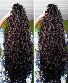 Long Natural Curly Hair, Shampoo Bomba, Summer Hair Trends, Silver Blonde Hair, Beautiful Curly Hair, Hair Advice, Hairdos For Curly Hair, Curly Hair Inspiration, Super Long Hair