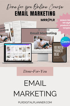 Master Resell Rights Course Email Marketing Ebook, Canva Template Ebook Editable, Resell Ebook, Premade Content, MRR Course, PLR Ebook Kit Ideas, Ebook Marketing, Email Marketing Services, Email Marketing Campaign, Money Making Hacks, Email Marketing Strategy, Affiliate Marketing Business, Brand Kit