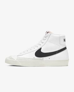 Nike Blazer 77 Vintage, Mens Sneakers Fashion, Men Nike Shoes, Blazer Shoes, Blazer 77, Blazer Mid 77 Vintage, Male Sneakers, Shopify Marketing, Back To School Shoes