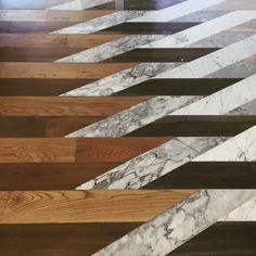 marble and wood flooring with different colors