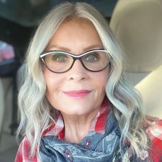 Colors To Wear With Grey Hair, Hair And Glasses