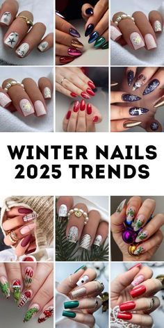 Cute Winter Nails, Nails 2025, Bow Nail Designs, Bow Designs, 2025 Trends, Bow Nail, Minimalist Nail, Stunning Nails