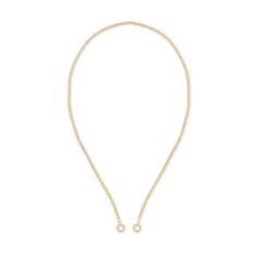 Dynamic oval, paperclip-inspired links gracefully adjoin together to create this striking women's necklace from the Jared Push Lock collection. Fashioned in 14K yellow gold. Use a charm from the Push Lock Collection to secure this 20-inch link chain. Charms and Push Lock Clasp sold separately. Classic Round Paperclip Chain Necklace, Oval Yellow Gold Paperclip Chain Jewelry, Yellow Gold Necklace With Paperclip Chain, Yellow Gold Oval Necklace With Paperclip Chain, Oval Yellow Gold Jewelry With Paperclip Chain, Yellow Gold Paperclip Necklace With Adjustable Chain, Classic Yellow Gold Paperclip Necklace, 14k Gold Oval Necklace With Paperclip Chain, Yellow Gold Paperclip Chain Necklace With Oval Pendant