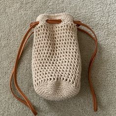 Ralph Lauren Crochet Small Bucket Bag. Made In Italy, Leather Double Straps. Exterior Features Double Leather Drawstring Closure And Beautiful Crochet Pattern. Interior Features A Cotton Canvas And Ralph Lauren Made In Italy Patch. Can Fit A Wallet, Phone, Keys, Lipstick Etc. Measures 7”Length X 9”Height X 6”Wide Single Strap Drop Is 17 Inches Double Strap Drop Is 8 Inches Nwot And Perfect For Summer! Beige Bucket Crochet Bag For Daily Use, Everyday Cream Woven Bucket Bag, Summer Cream Crochet Pouch Bag, Cream Bucket Crochet Bag For Travel, Everyday Cream Bucket Crochet Bag, Beige Crochet Pouch Bag For Everyday, Beige Crochet Pouch For Everyday Use, Cream Crochet Woven Bag For Everyday Use, Everyday Cream Crochet Woven Bag