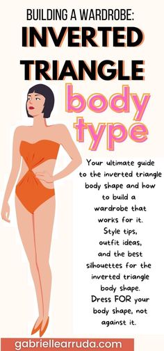 Flattering Outfits For Inverted Triangle, Outfit Inspo For Inverted Triangle Body Shape, Sheer Sleeves Top Outfit, Strawberry Shaped Body Fashion, How To Dress An Inverted Triangle Body Shape, Best Dresses For Inverted Triangle Shape, How To Dress Inverted Triangle, Carrot Body Shape, Clothing For Inverted Triangle Body Type