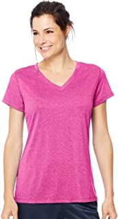 Hanes Sport Women's Heathered Performance V-Neck Tee Semi Formal Mujer, Vision Street Wear, Amaranth, Sport Performance, Crop Top Shirts, Womens Activewear, Cool Tees, Types Of Fashion Styles, V Neck Tee