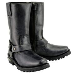 Milwaukee Leather MBL9362 Women's 11-Inch Distressed Grey Classic Harness Square Toe Leather Boots Features Made of Full Grain Premium 2.2mm Thick Cowhide Waterproof Leather Distress Grey Color: This Leather is Designed to Scuff and Scratch Easily to Show a Vintage Worn Look with Minimal Effort Classic 11-Inch Harness Square Toe Design Inside Zipper for Easy on and off Wear Oil and Acid Resistant Out-Sole Non-Skid and Non-Marking Tread Welt Construction Smart Mask Cbrmate Control Insole Flex Pow Rugged Distressed Leather Moto Boots, Distressed Leather Moto Boots, Square Toe Leather Boots, Leather Belt Buckle, High Quality Boots, Chunky Heel Ankle Boots, Boots Square Toe, Womens Chunky Heels, Harness Boots