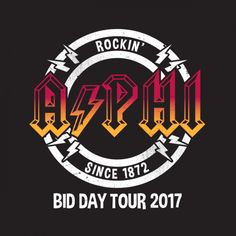 the logo for rock'n'roll since 1971, with an orange and red font