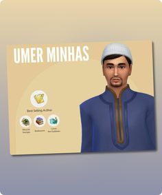 Sims 4 Male Model CC: Umer Minhas By Mini Simmer