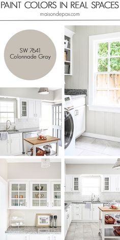 white paint colors in real spaces