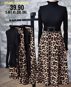 Leopard Print Maxi Skirt, Printed Skirt Outfit, Bride Dress Simple, Skirt Inspiration, Dressy Casual Outfits, Print Maxi Skirt, Bohemian Women, Skirt For Women, Winter Skirt